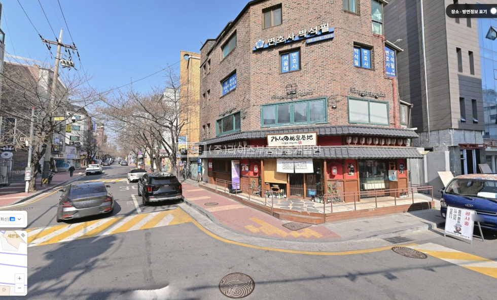 서울 마포구 서교동 RiSE 코너를 장악하는 파사드. in 합정의 밤 월세 매물번호 13504 사진 3