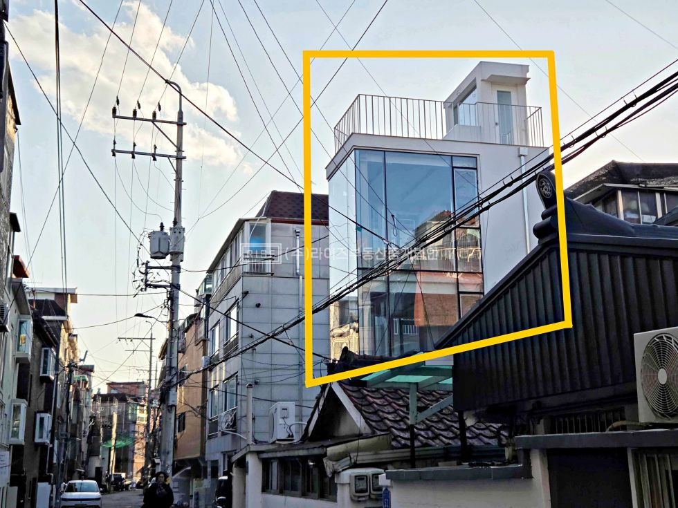 서울 마포구 망원동 RISE 망원시장 초근접 통창 단독테라스 꼬마빌딩 월세 매물번호 12308 사진 2