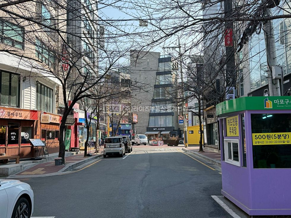 서울 마포구 서교동 RISE 합정 솔내길 메인 오브 메인. 통창 감성 공간. 월세 매물번호 12545 사진 12