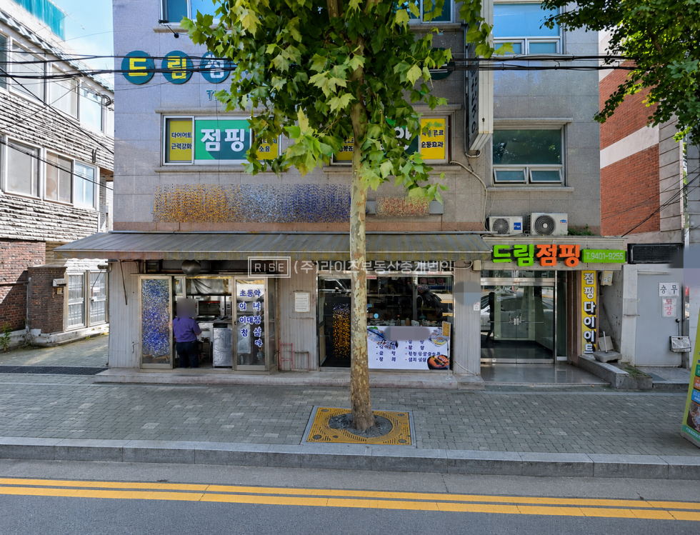 서울 마포구 망원동 RiSE 망원시장. 한강 잇는 노출 최상급 1층 공간. 월세 매물번호 13057 사진 1