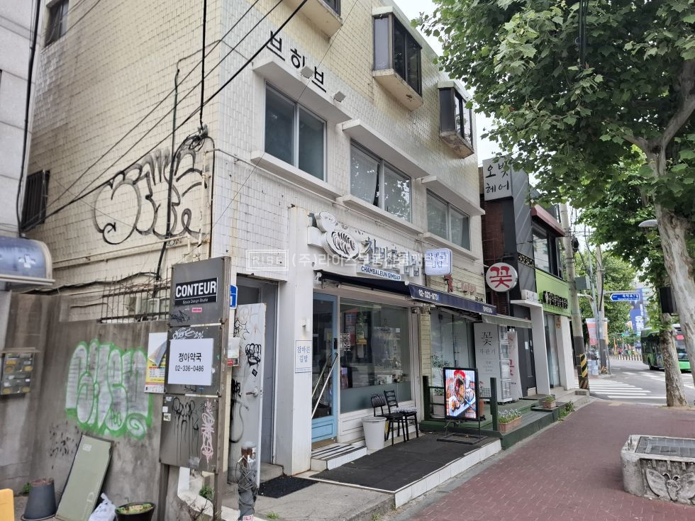 서울 마포구 합정동 무권리 가성비상가 가시성좋은건물 위치 월세 매물번호 13059 사진 2